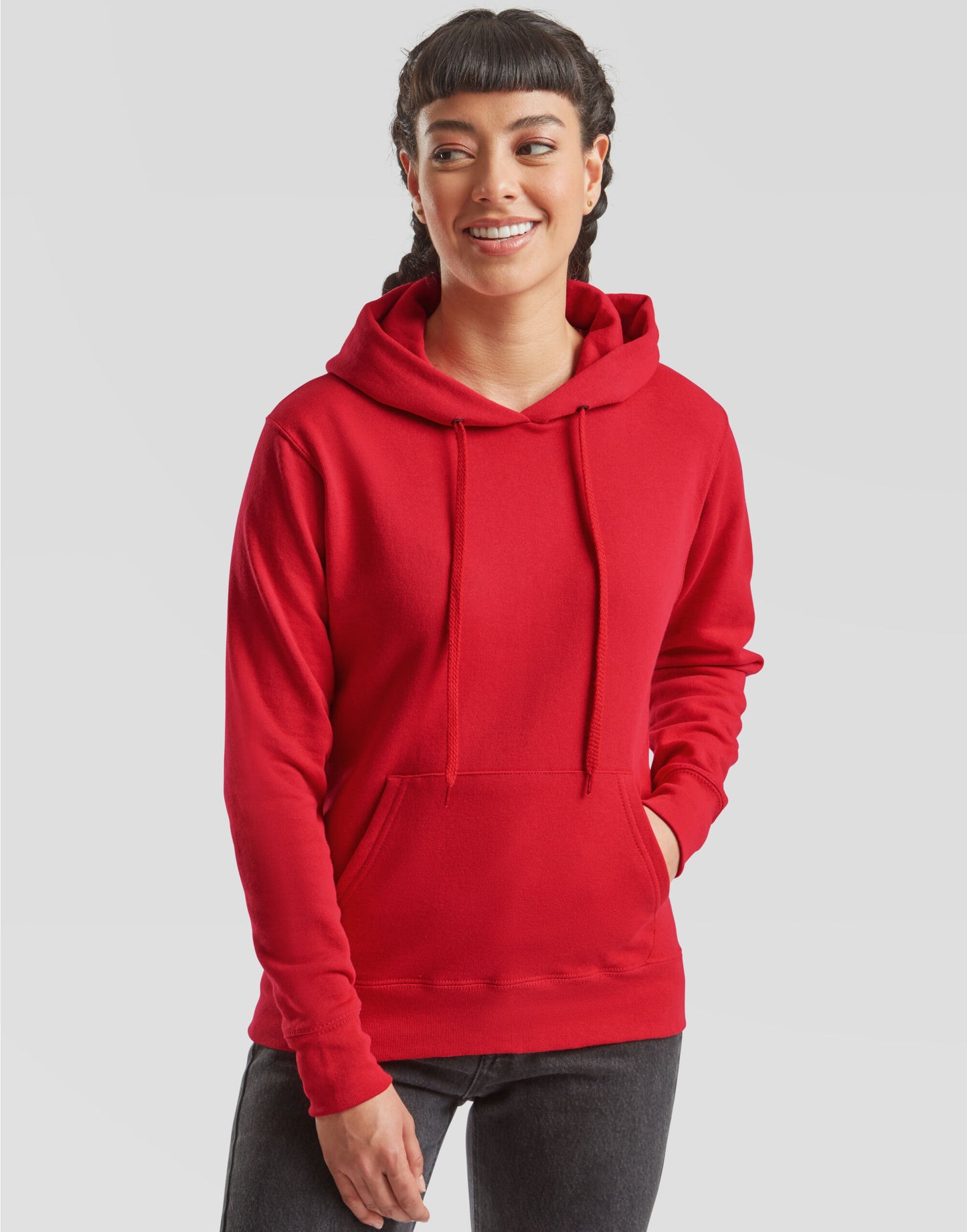 Ladies' Classic Hooded Sweat - Red