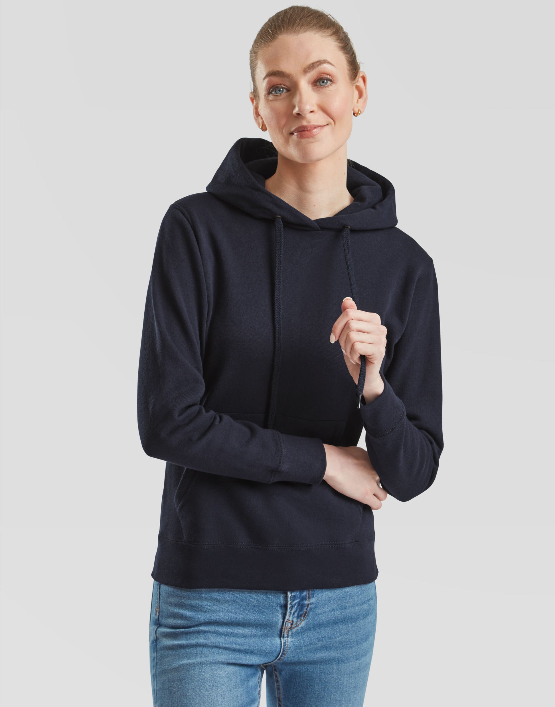 Ladies' Classic Hooded Sweat - Deep Navy
