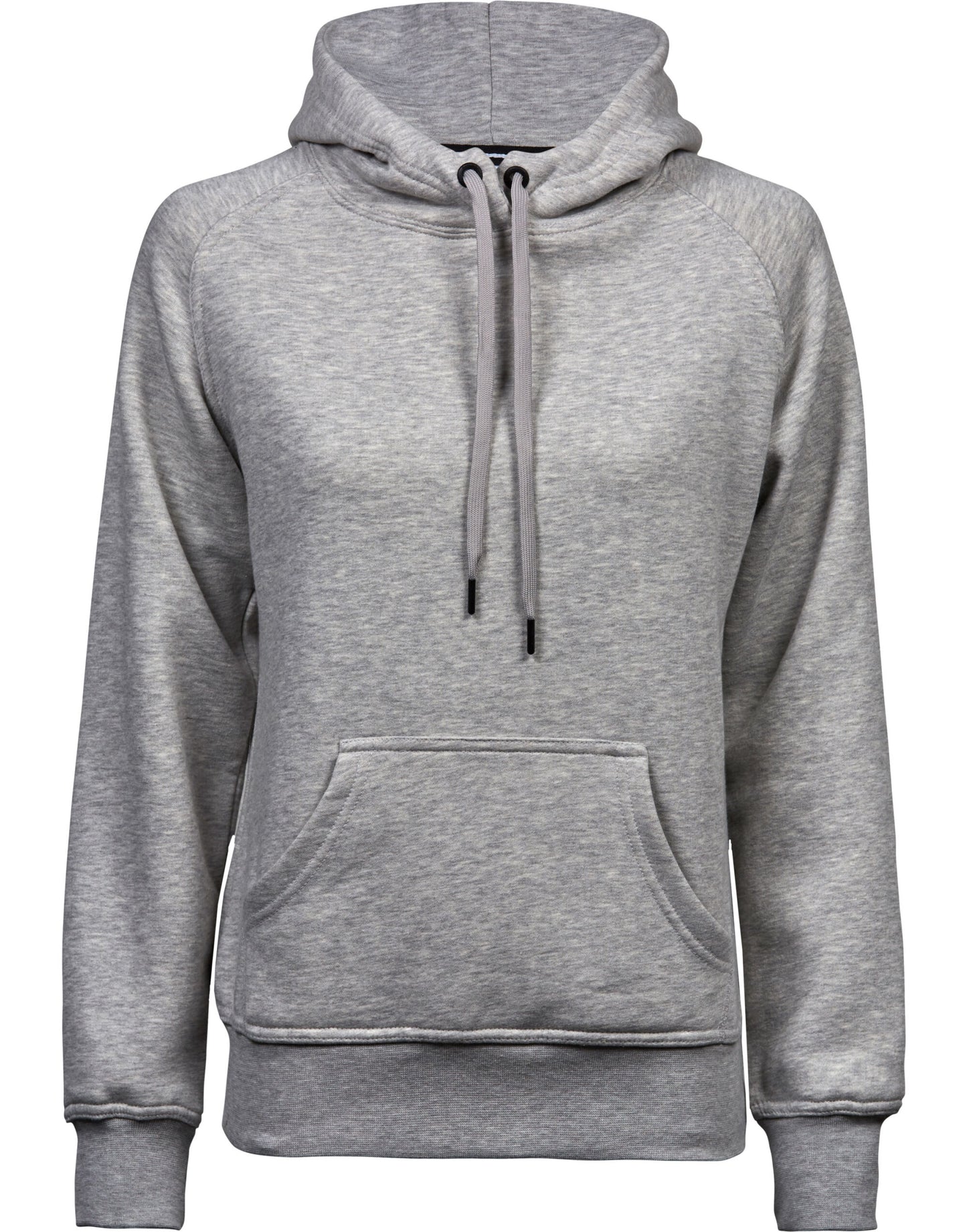 Ladies' Hooded Sweatshirt - Heather Grey