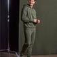 Men's Authentic Hooded Sweat - Olive