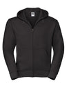 Men's Authentic Zipped Hood Jacket - Black
