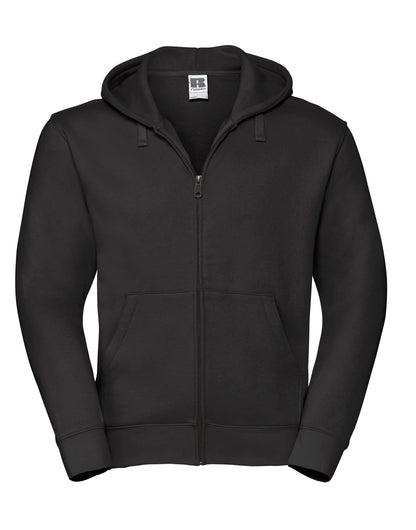 Men's Authentic Zipped Hood Jacket - Black