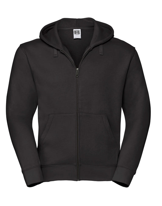 Men's Authentic Zipped Hood Jacket - Black