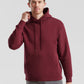 Men's Premium Hooded Sweat - Burgundy