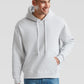 Men's Premium Hooded Sweat - Heather Grey