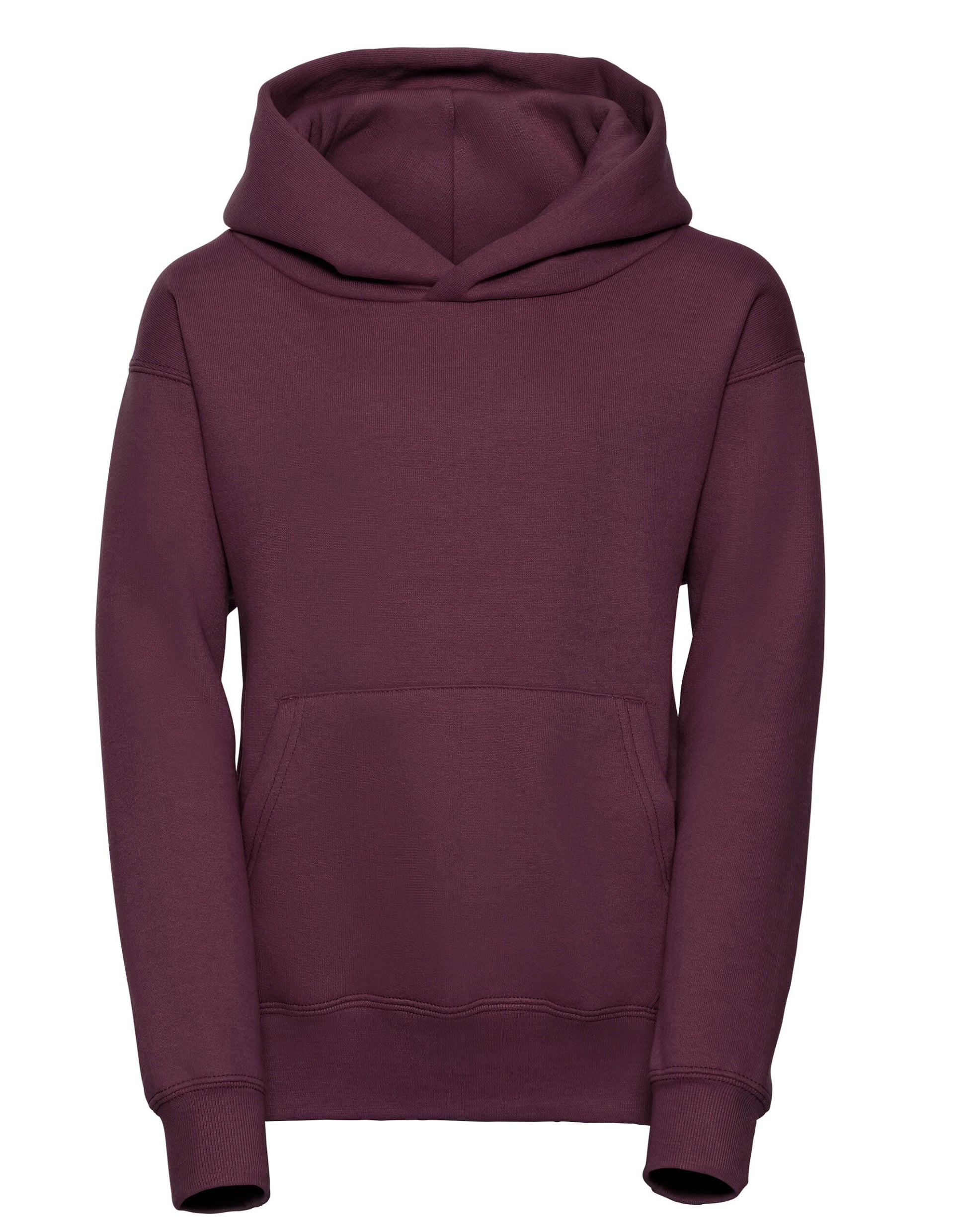 Kids Hooded Sweatshirt - Burgundy