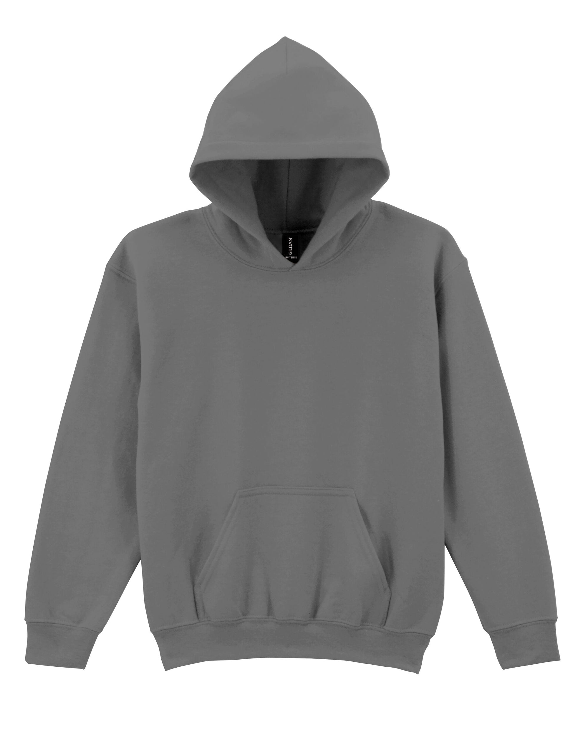 Heavy Blend™ Youth Hooded Sweatshirt - Charcoal