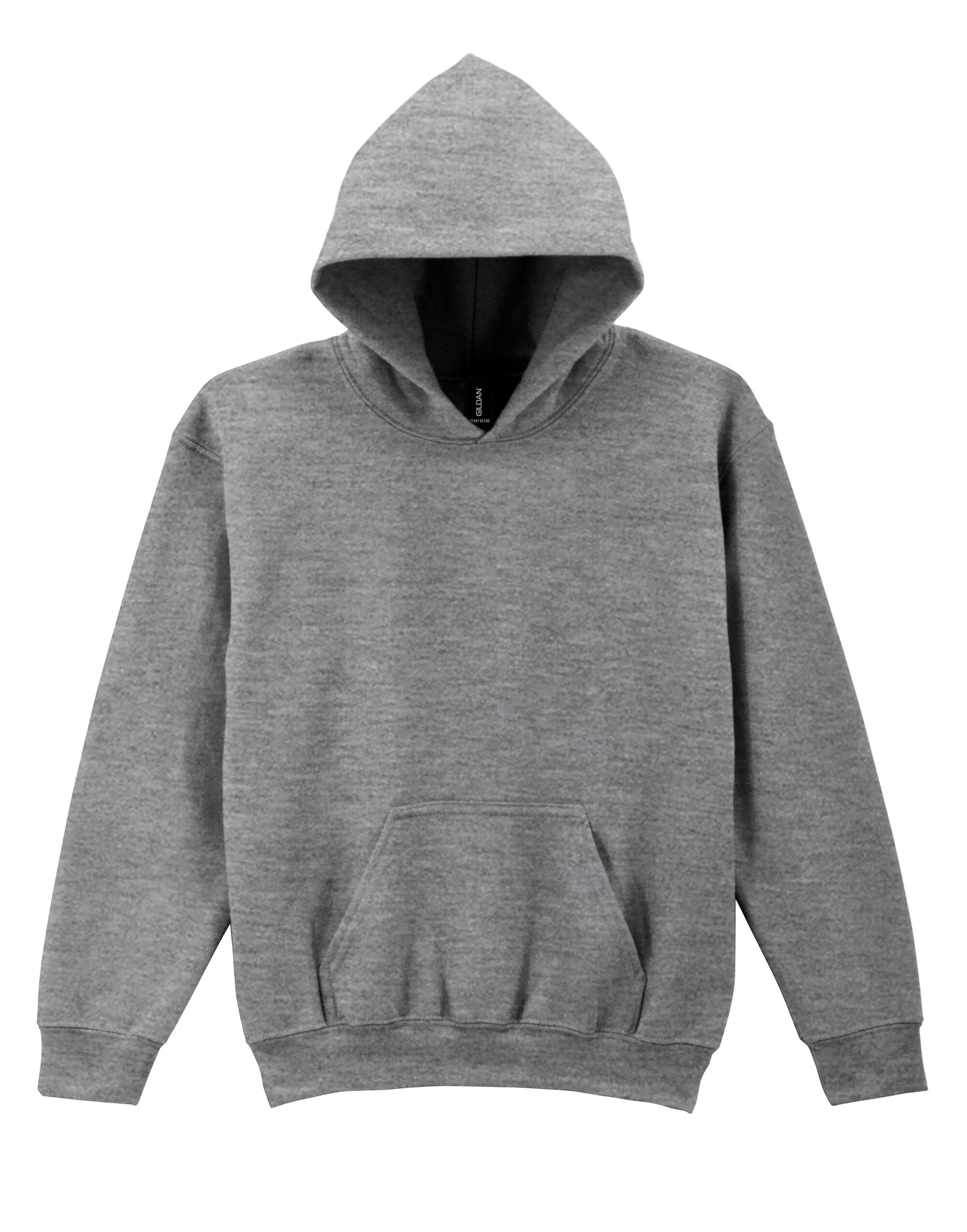 Heavy Blend™ Youth Hooded Sweatshirt - Graphite Heather