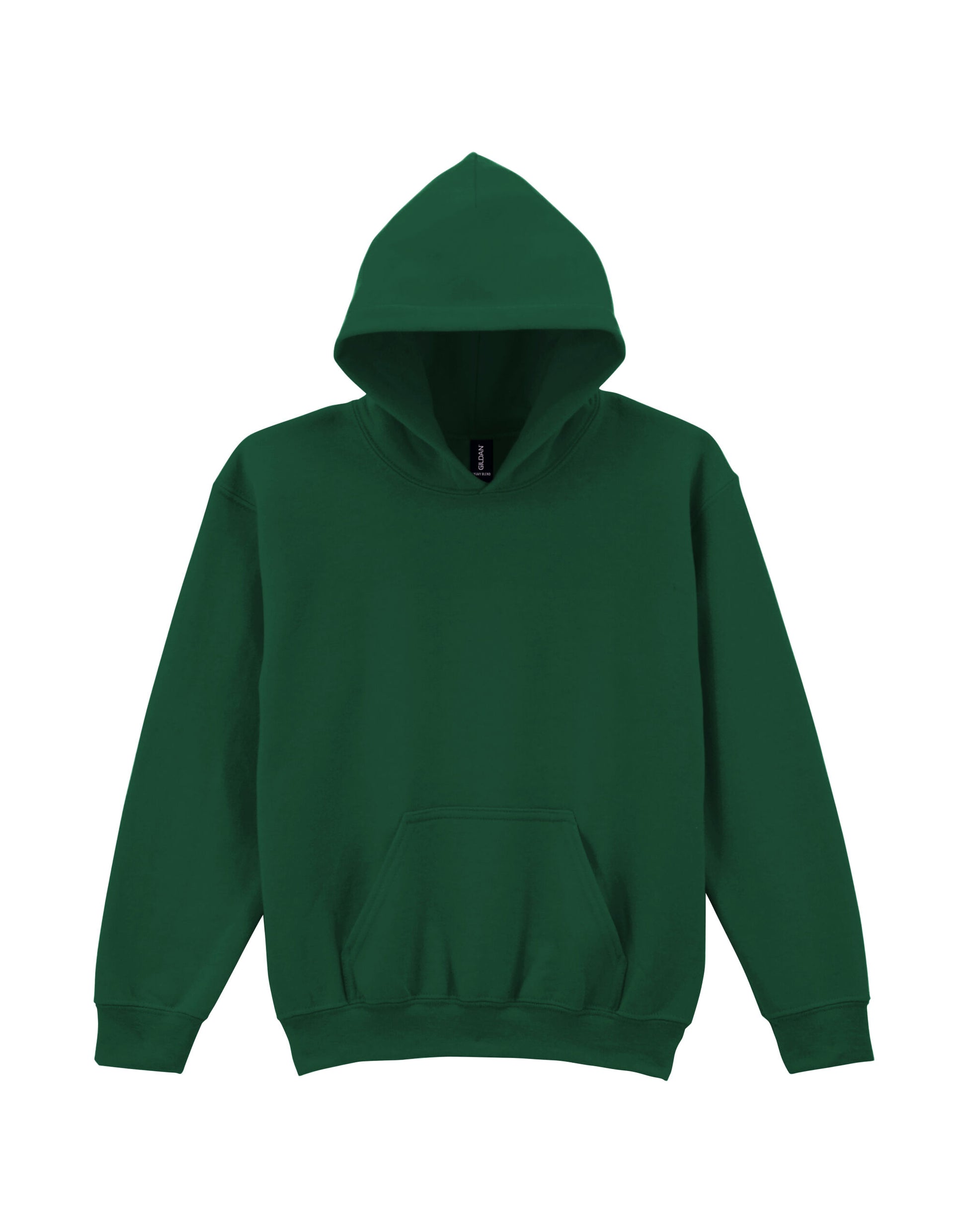 Heavy Blend™ Youth Hooded Sweatshirt - Fan Dark Green