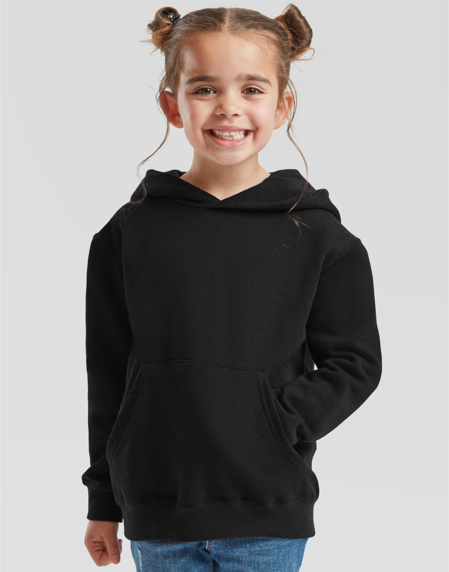 Kid's Classic Hooded Sweat - Black