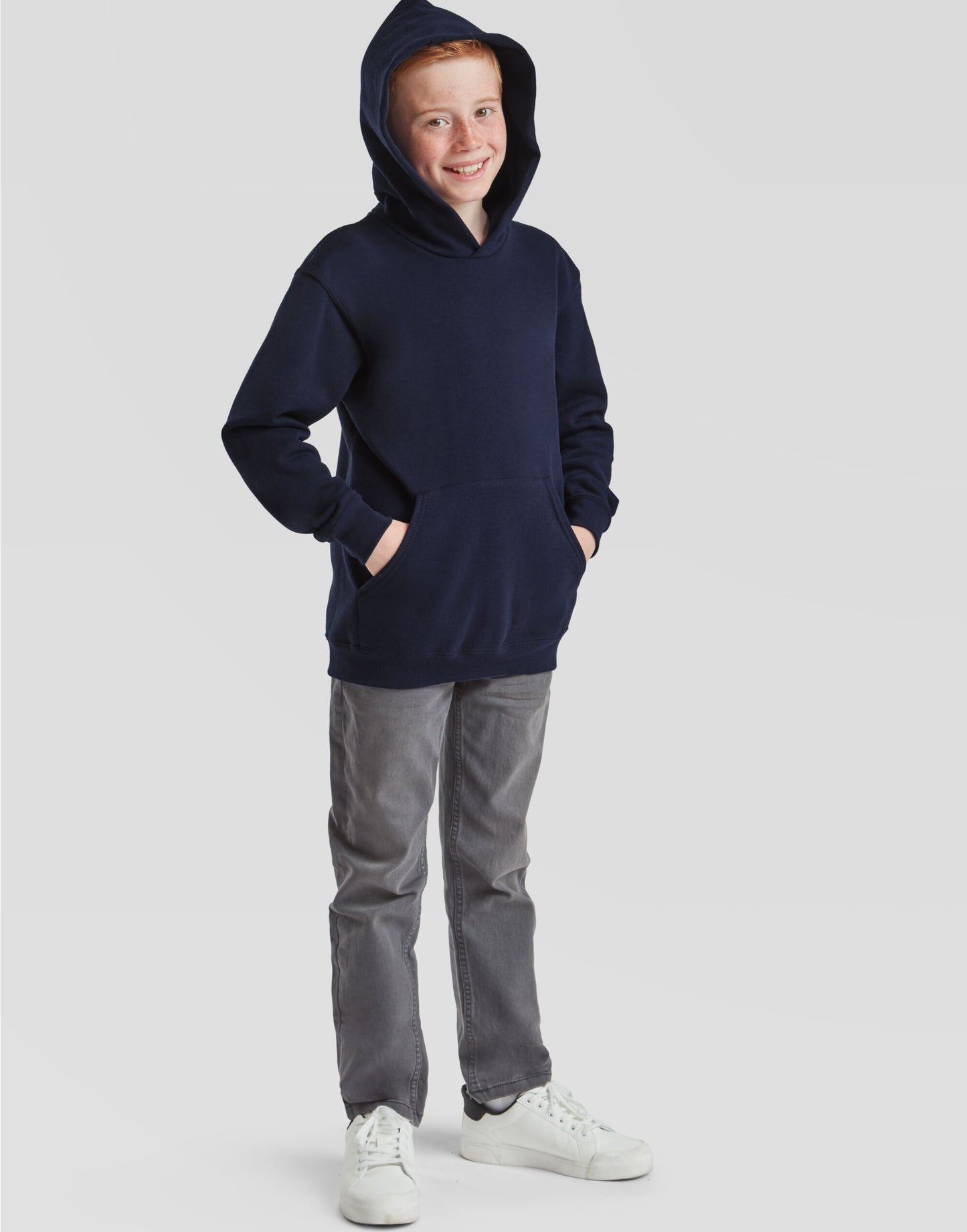 Kid's Classic Hooded Sweat - Deep Navy