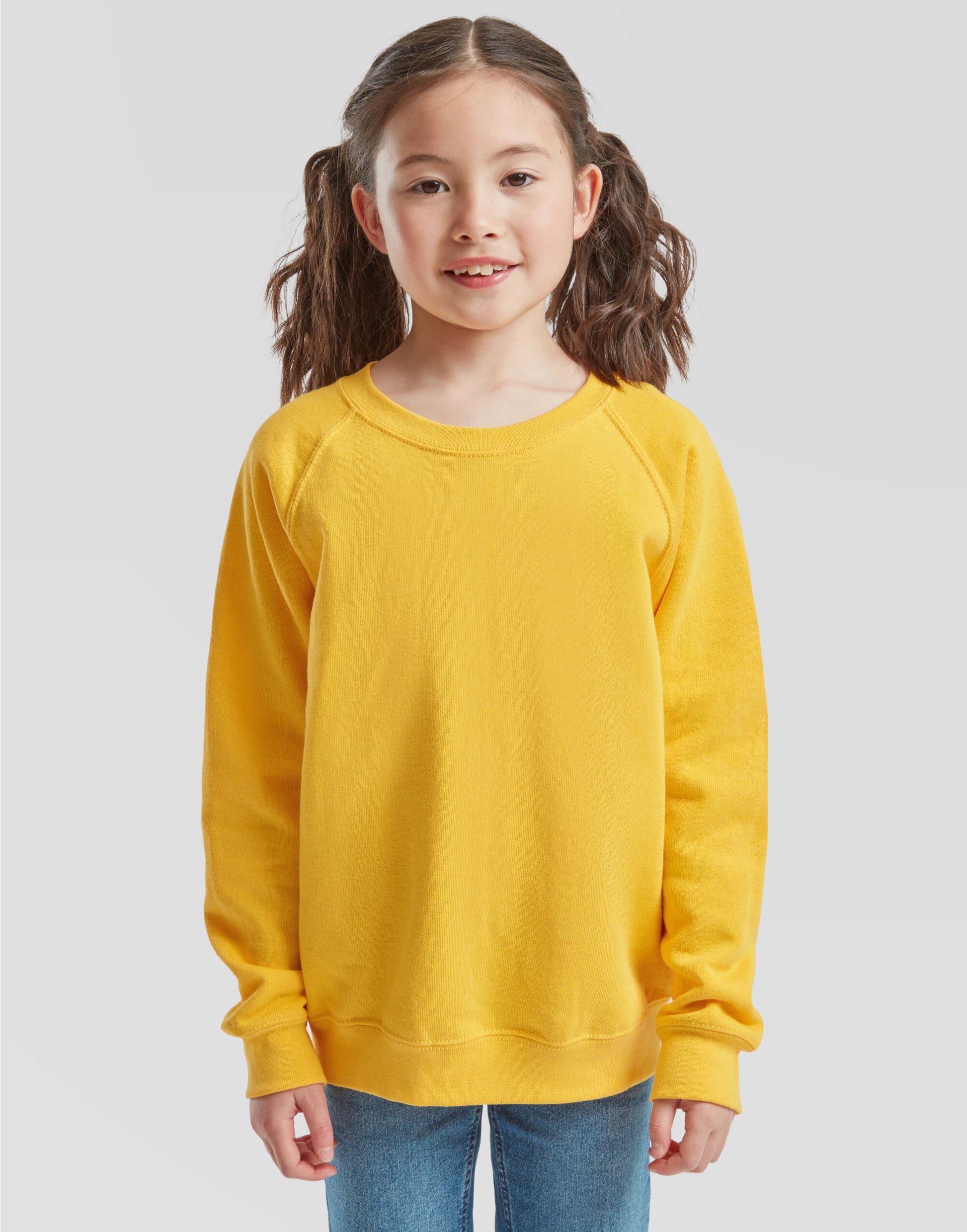 Kid's Classic Raglan Sweat - Sunflower