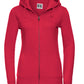 Ladies' Authentic Zipped Hood Jacket - Classic Red