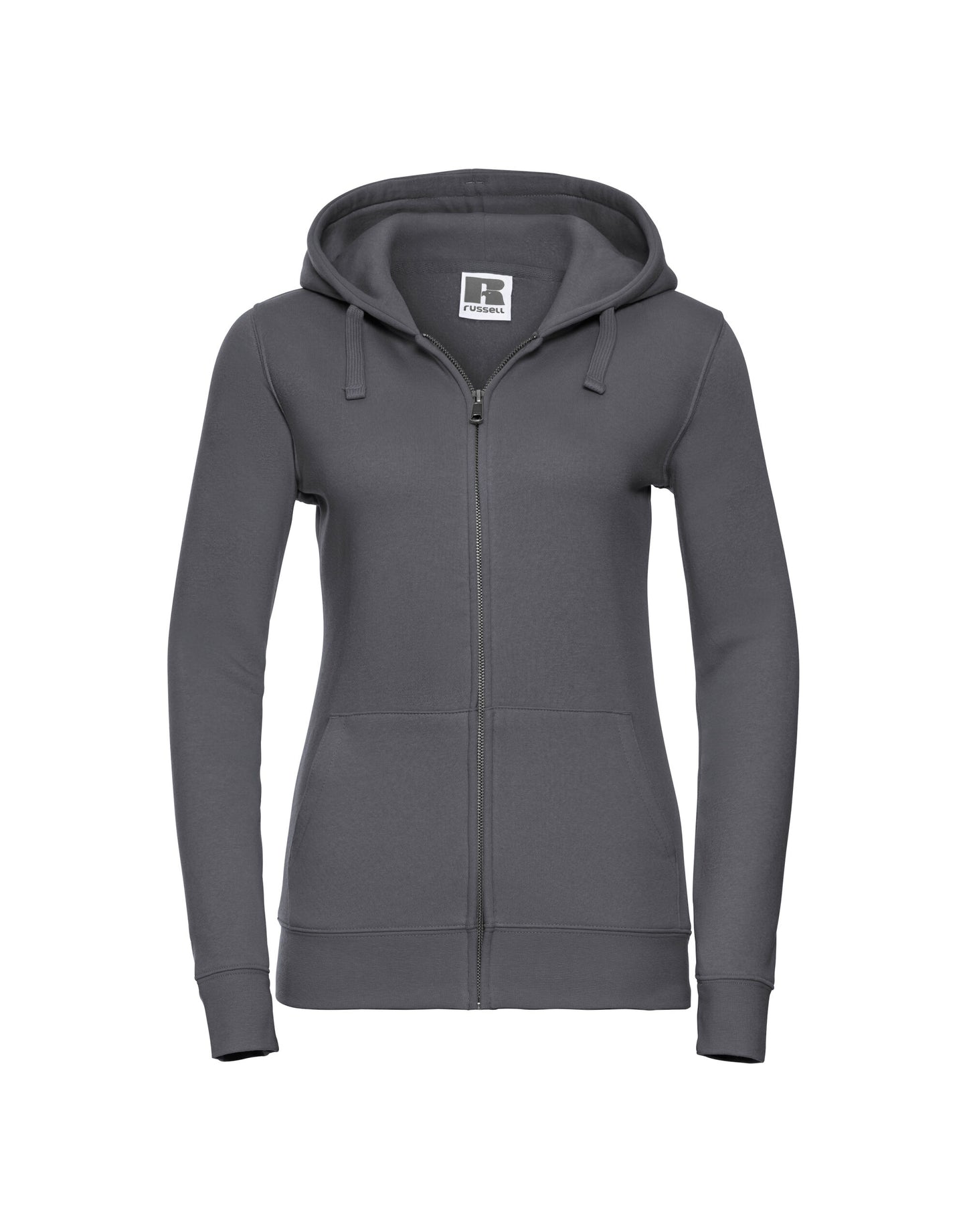 Ladies' Authentic Zipped Hood Jacket - Convoy Grey
