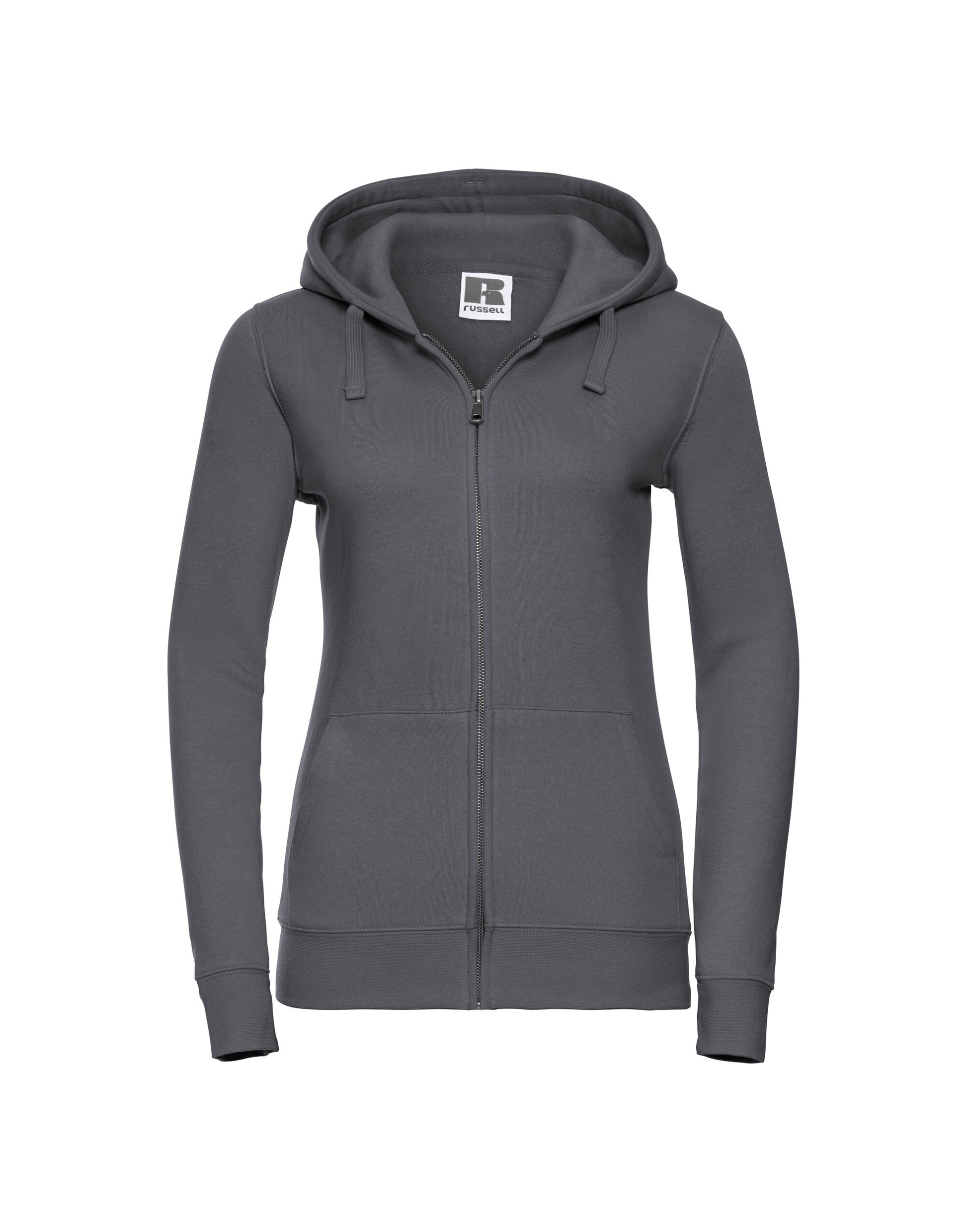 Ladies' Authentic Zipped Hood Jacket - Convoy Grey
