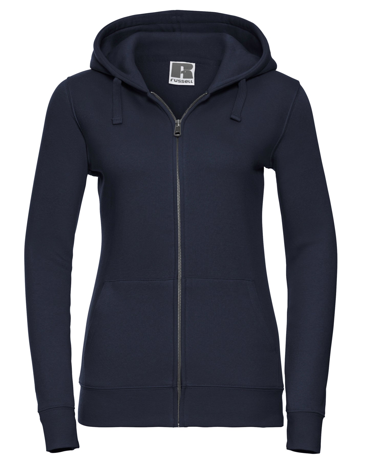 Ladies' Authentic Zipped Hood Jacket - French Navy