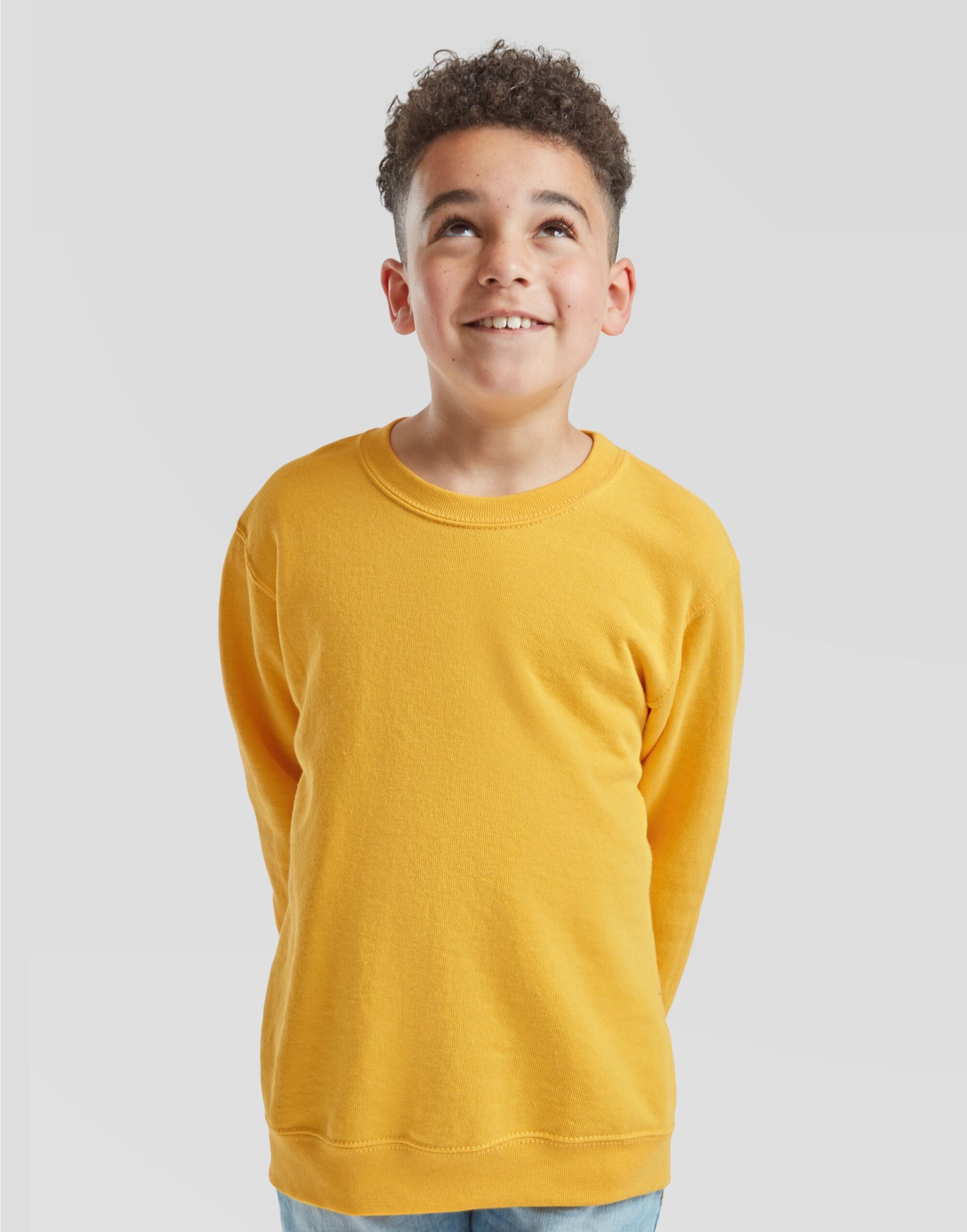 Kid's Classic Set-In Sweat - Sunflower