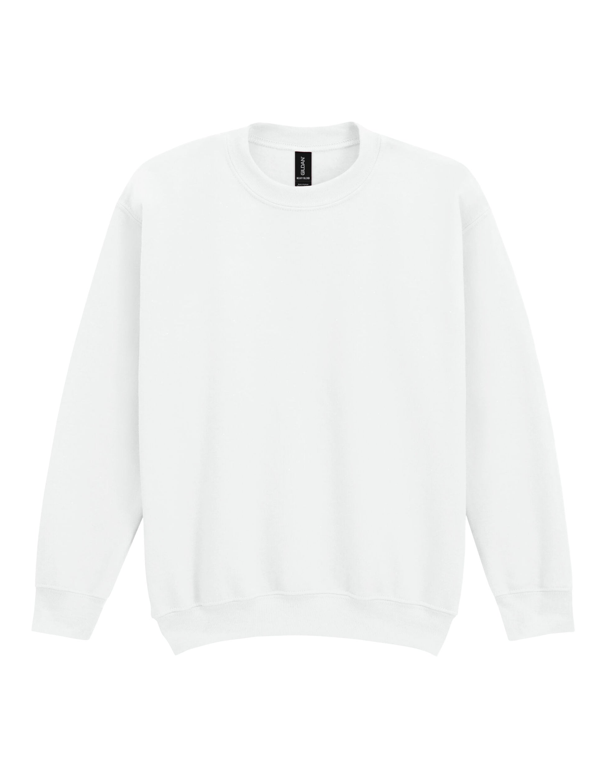 Heavy Blend™ Youth Crewneck Sweatshirt - White