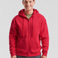 Men's Premium Hooded Sweat Jacket - Red