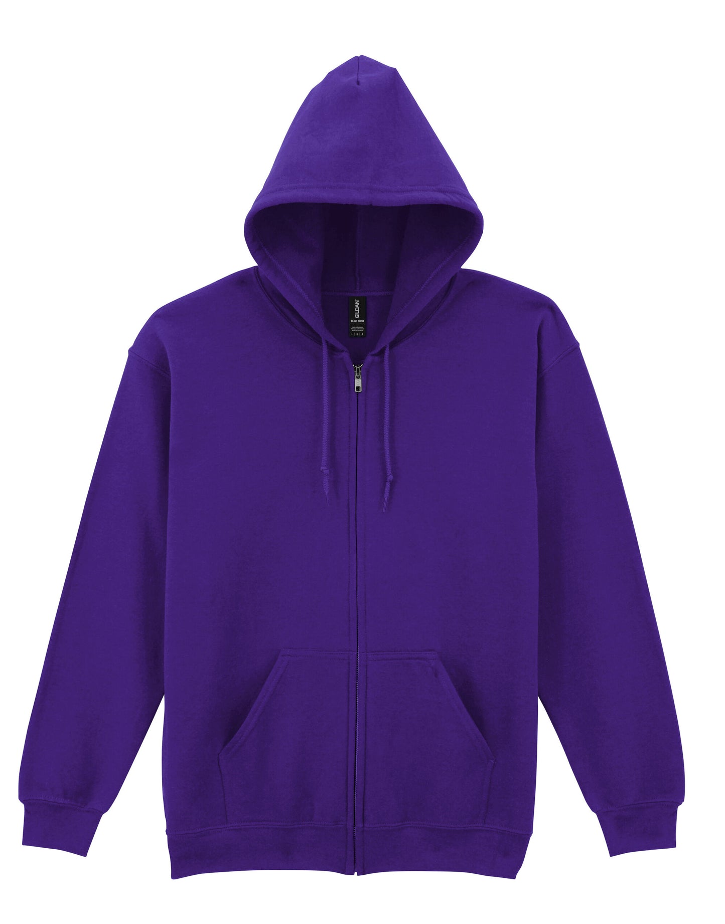 Heavy Blend™ Adult Full Zip Hooded Sweatshirt - Purple
