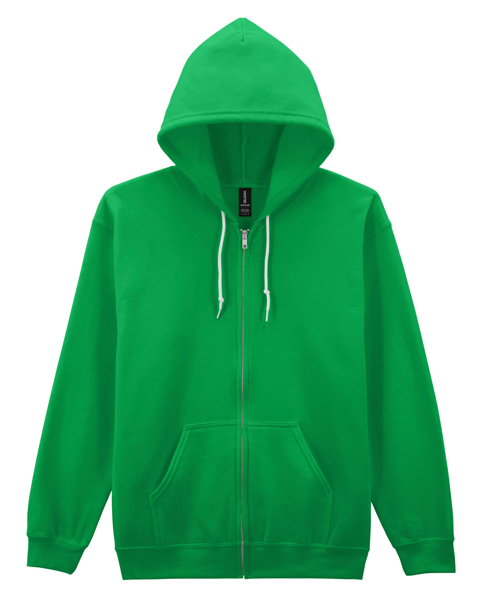 Heavy Blend™ Adult Full Zip Hooded Sweatshirt - Irish Green