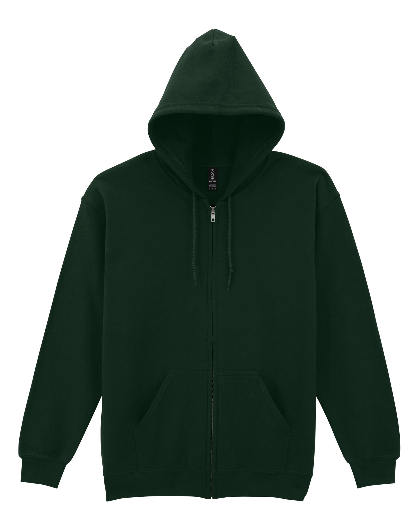 Heavy Blend™ Adult Full Zip Hooded Sweatshirt - Forest Green