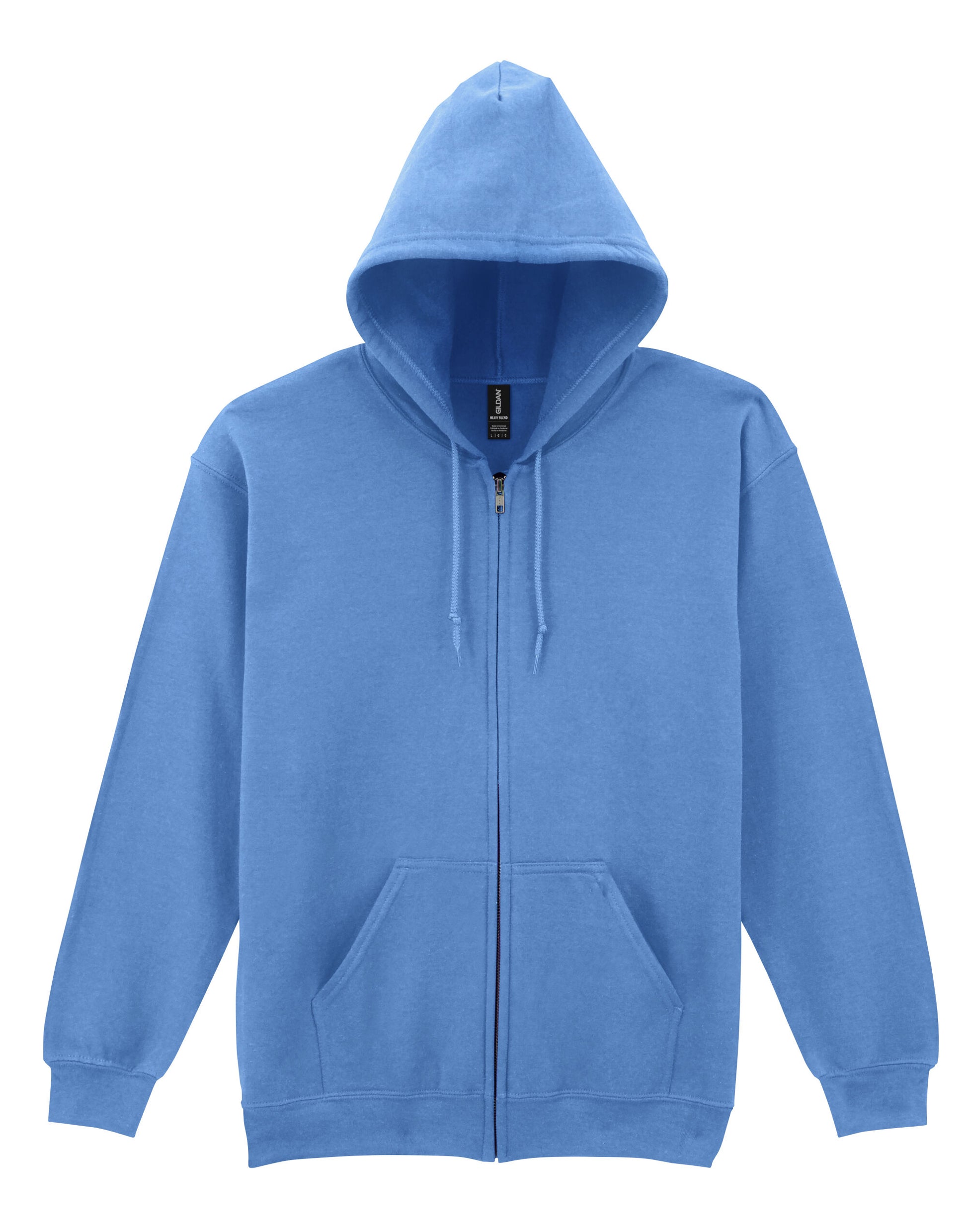 Heavy Blend™ Adult Full Zip Hooded Sweatshirt - Carolina Blue