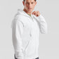 Men's Classic Hooded Sweat Jacket - White