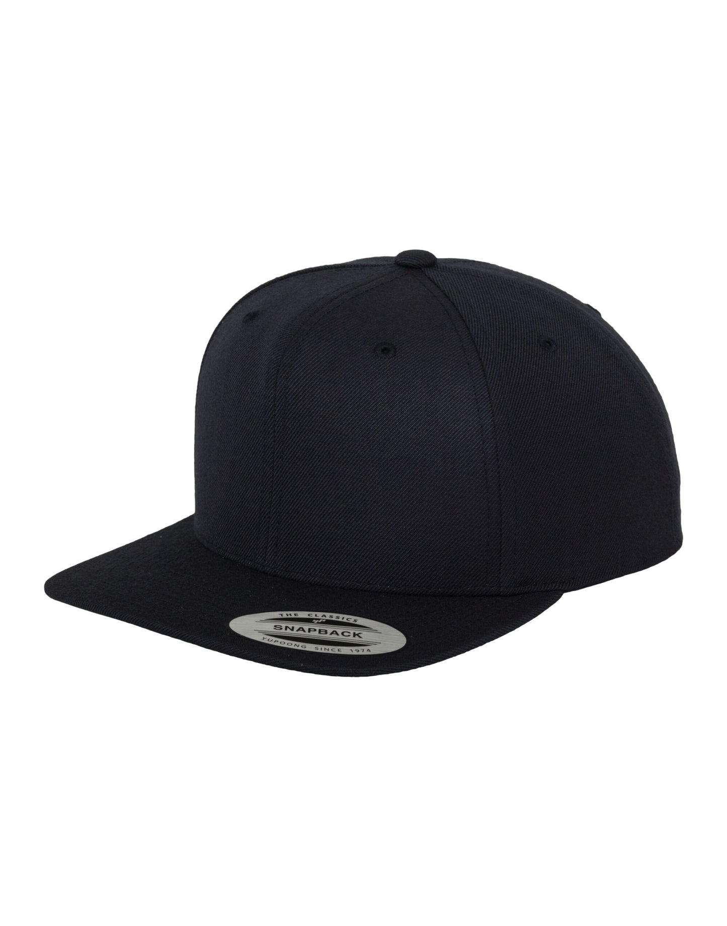 Classic Snapback Cap - Dark Navy