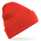 Original Cuffed Beanie - Fire Red