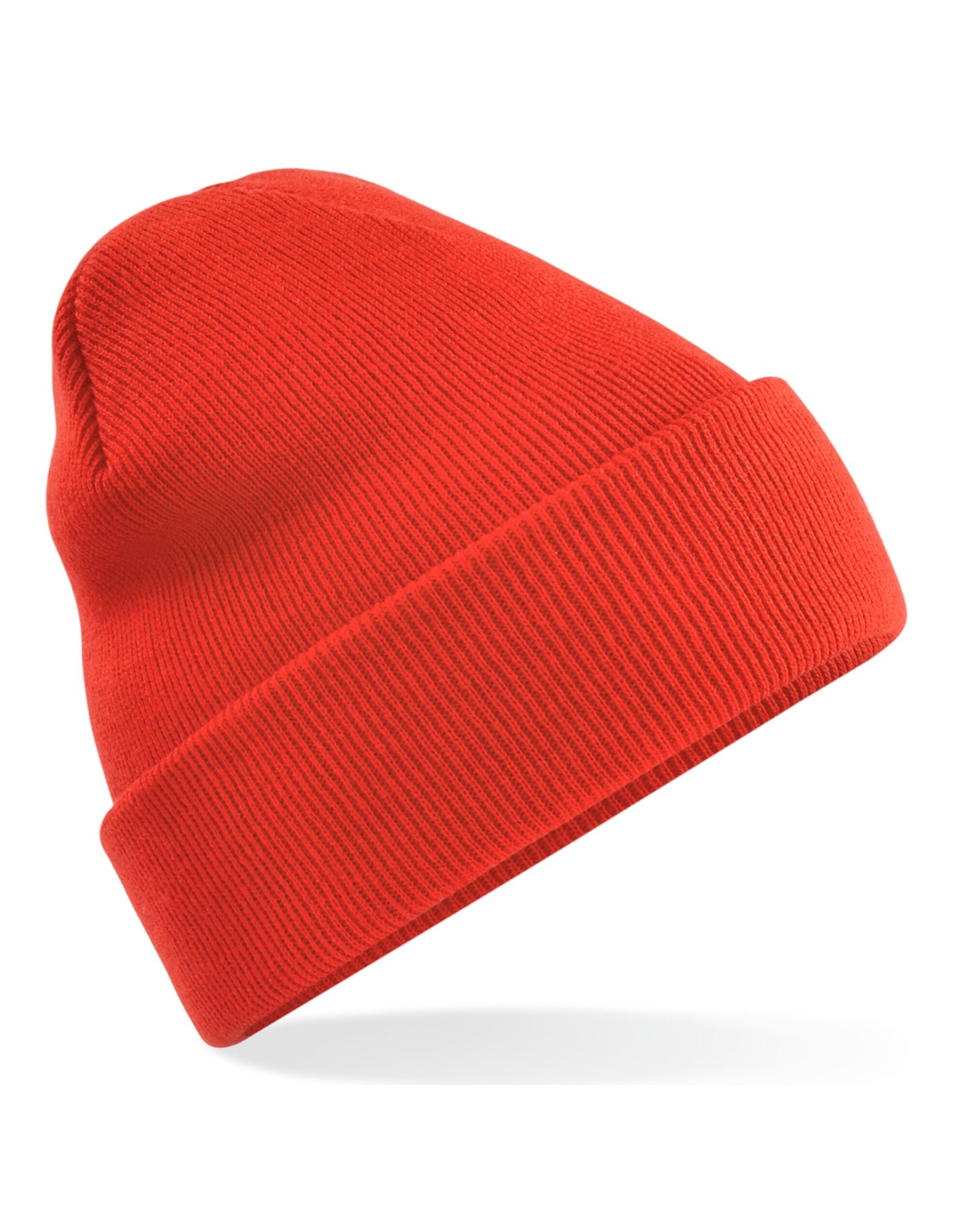 Original Cuffed Beanie - Fire Red