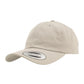 Low Profile Cotton Twill Cap - Stone