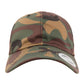Low Profile Cotton Twill Cap - Green Camo