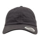 Low Profile Cotton Twill Cap - Dark Grey