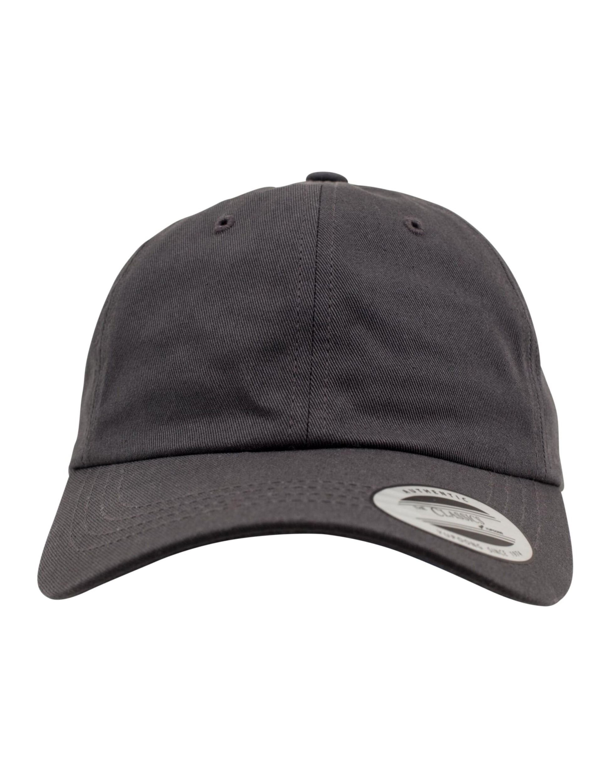Low Profile Cotton Twill Cap - Dark Grey