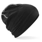 Hemsedal Cotton Beanie - Black/White