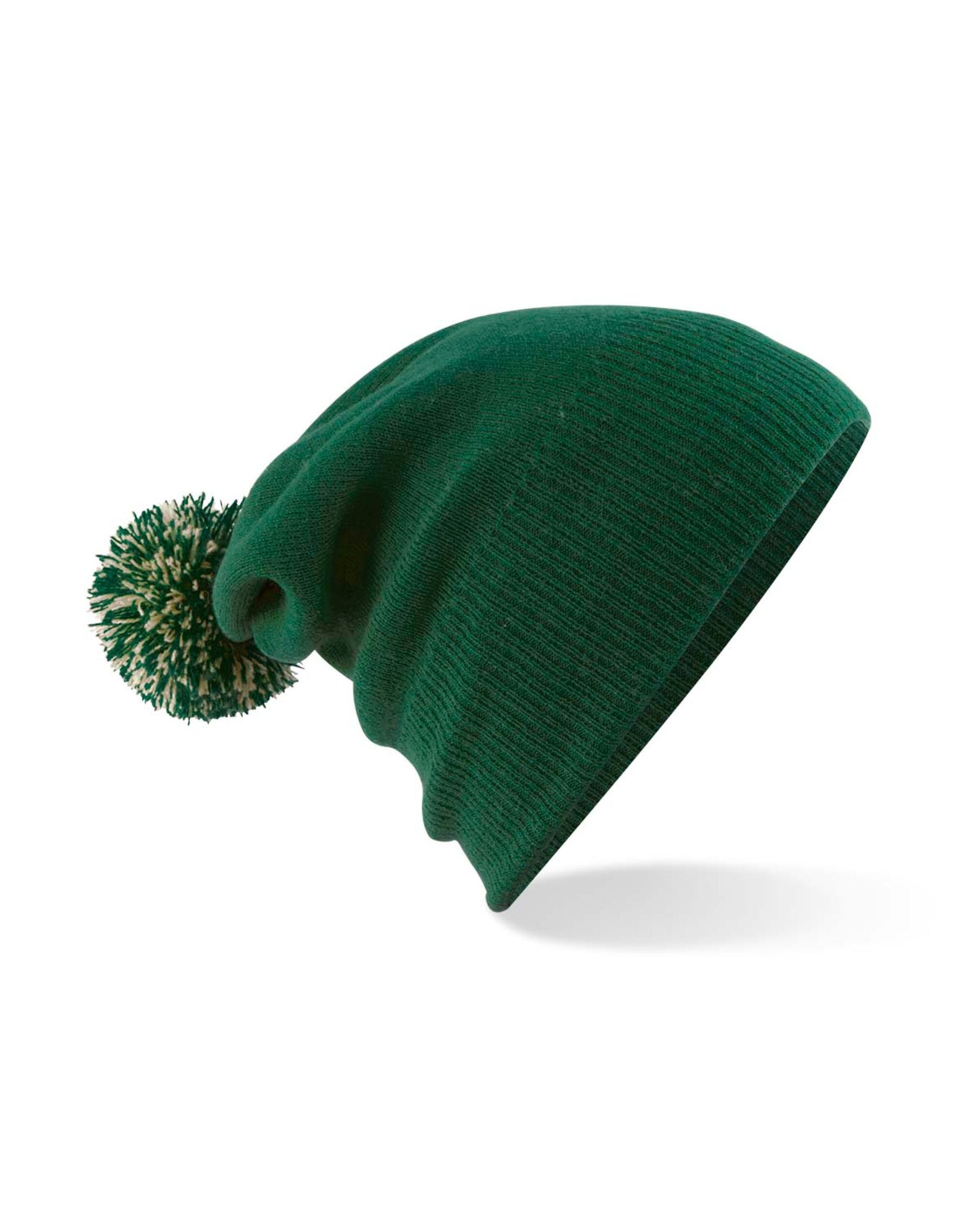 Snowstar® Beanie - Bottle Green/Off White