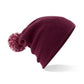 Snowstar® Beanie - Burgundy/Off White