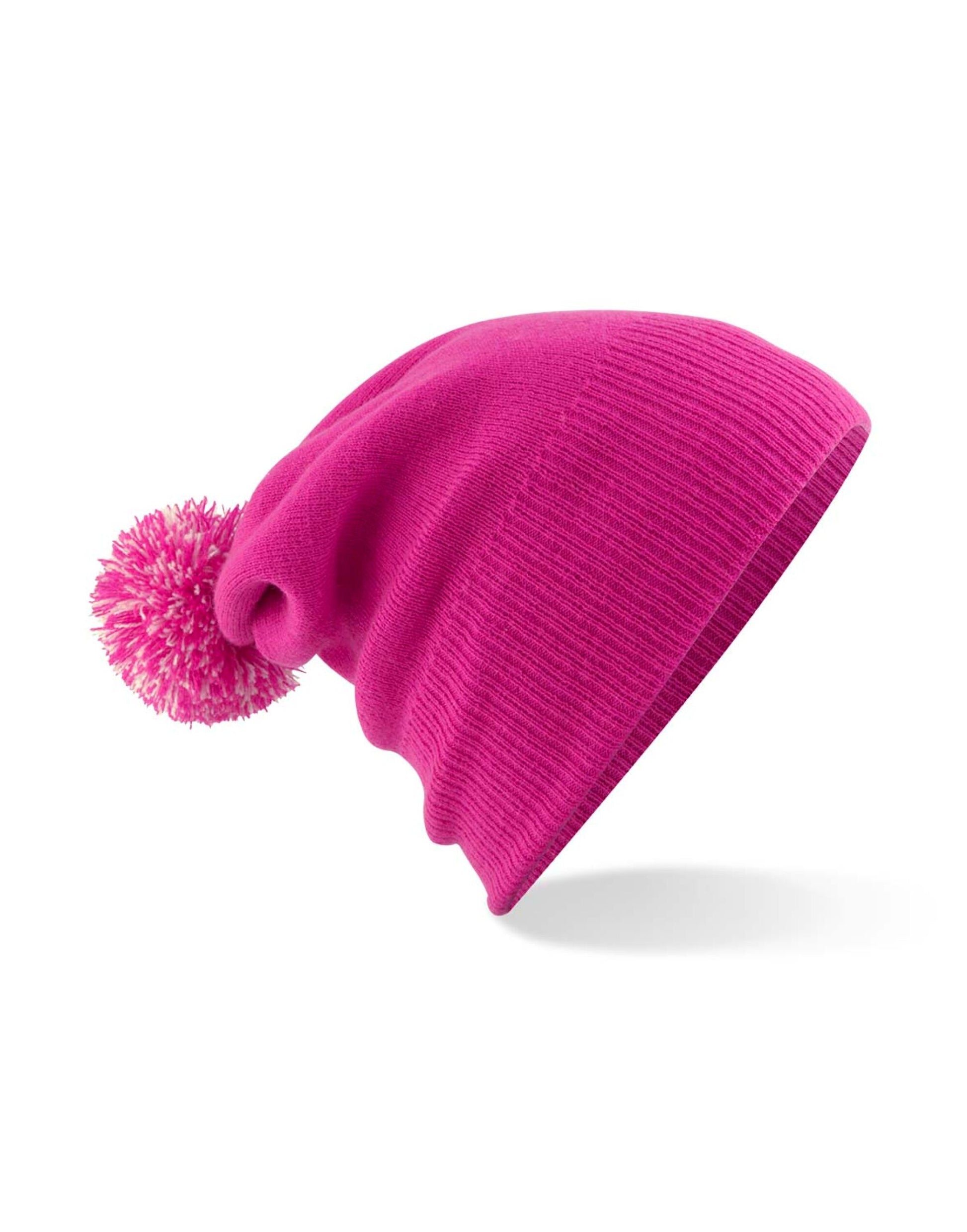 Snowstar® Beanie - Fuchsia/Off White