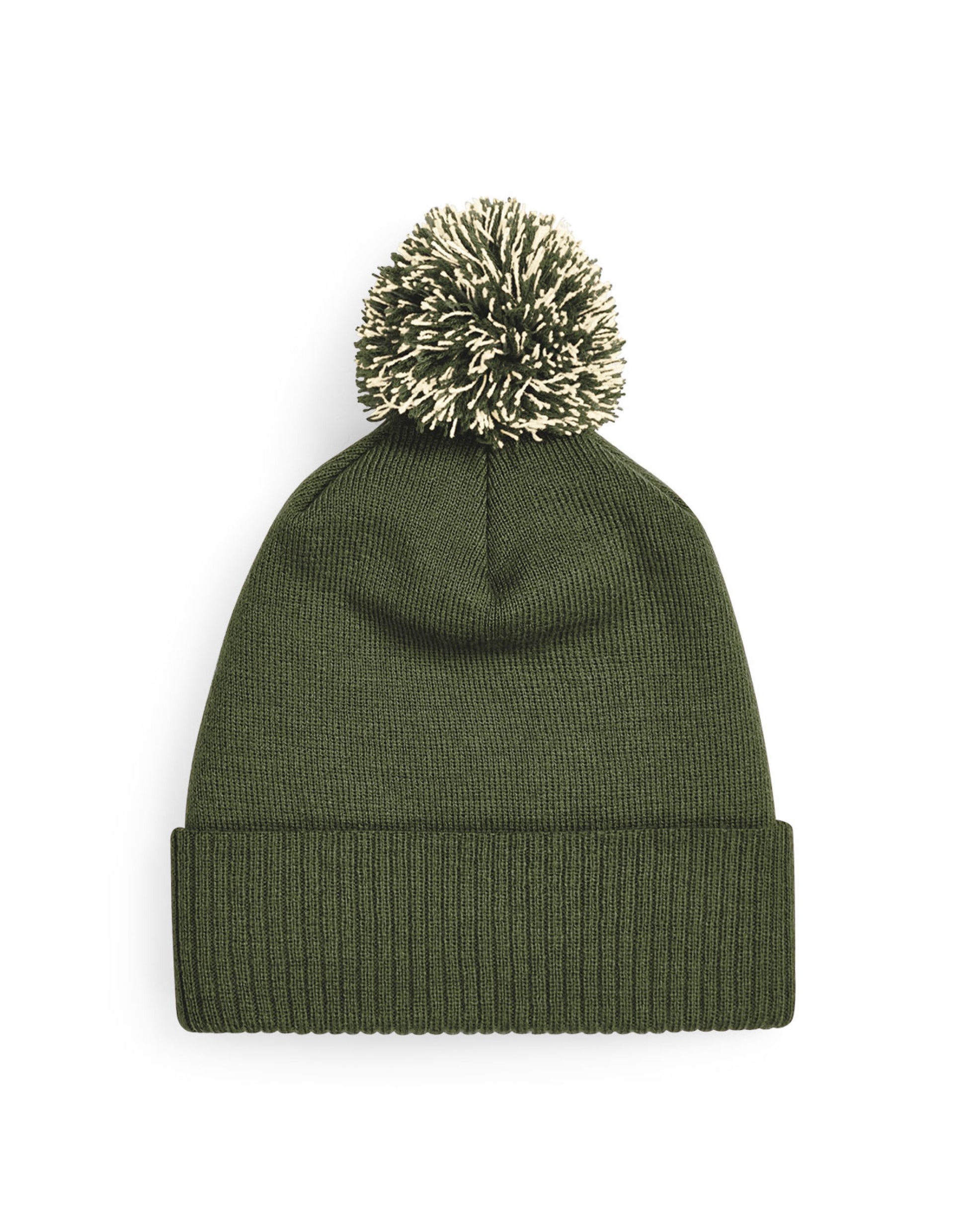 Snowstar® Beanie - Olive Green/Oatmeal