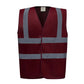 Enhanced Vis Waistcoat - Maroon