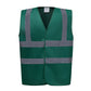 Enhanced Vis Waistcoat - Paramedic Green