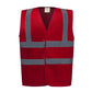 Enhanced Vis Waistcoat - Red