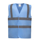 Enhanced Vis Waistcoat - Sky Blue