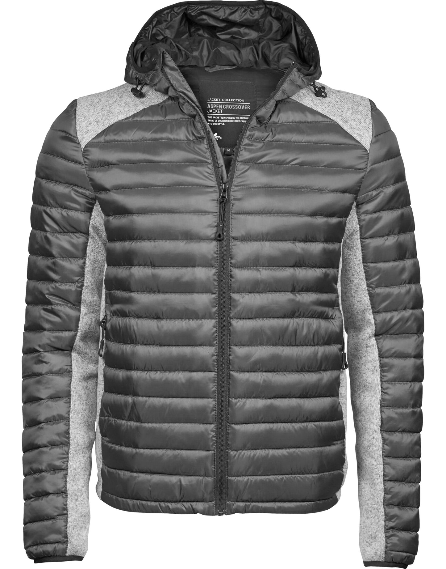 Men's Hooded Outdoor Crossover - Space Grey/Grey Melange