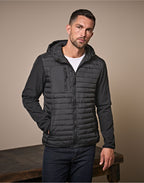 Men's Hooded Crossover Jacket