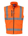 Hi-Vis Softshell Bodywarmer - Hi Vis Orange
