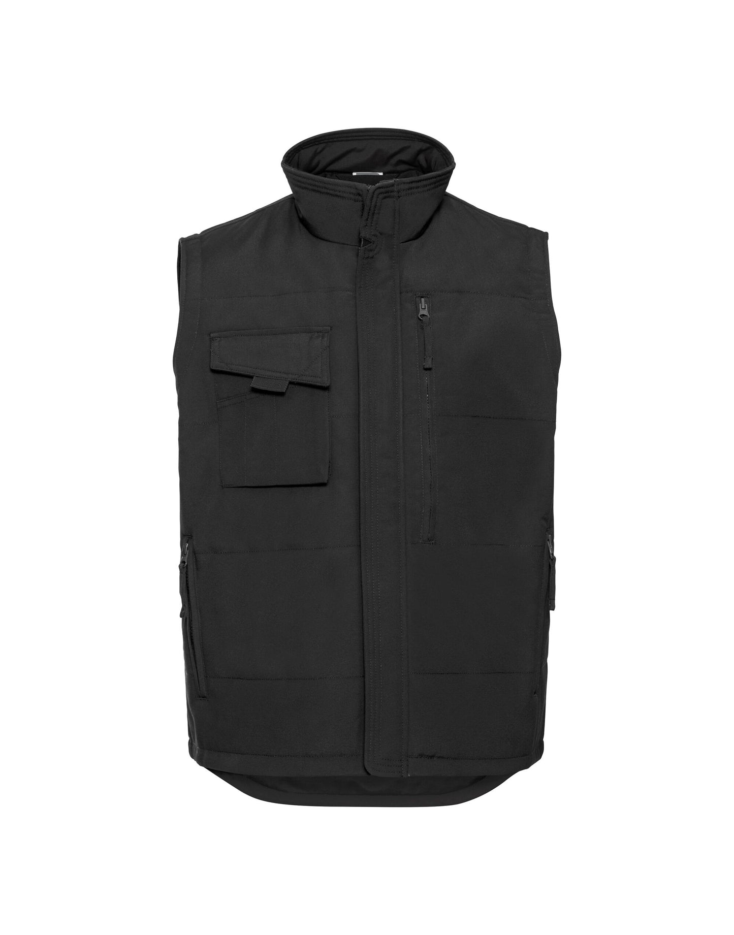 Heavy Duty Workwear Gilet - Black
