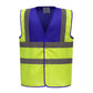 Two Tone Class 1 Waistcoat - Royal/Hi-Vis Yellow