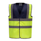 Two Tone Class 1 Waistcoat - Navy/Hi-Vis Yellow